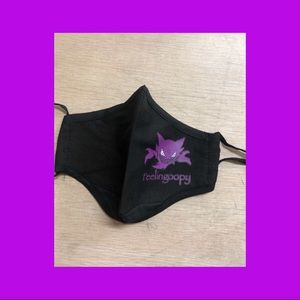 Black Goopy Face mask